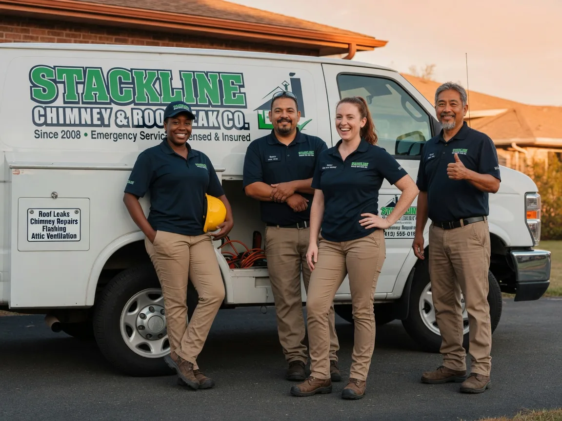 Chimney flashing repair company in Dundee, OR
